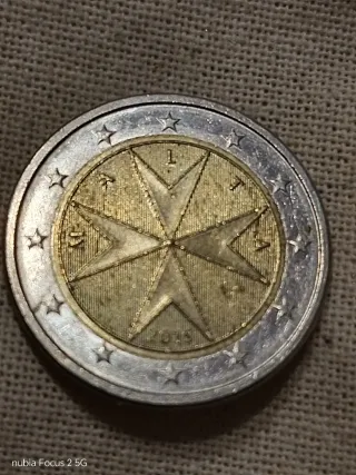 Moneda 2 euros Malta 2018 Cruz Malta