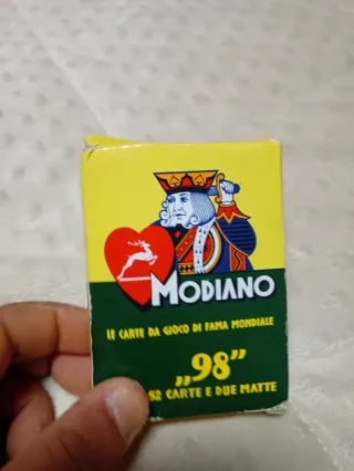 Carte da gioco Modiano 98