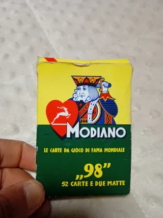 Carte da gioco Modiano 98