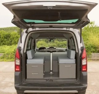 Kit camper Citroën Berlingo + aislantes térmicos.