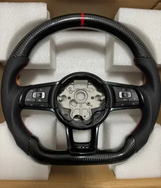 Volante carbono VW golf 7 7,5  GTI/R /GTD /TIGUANN