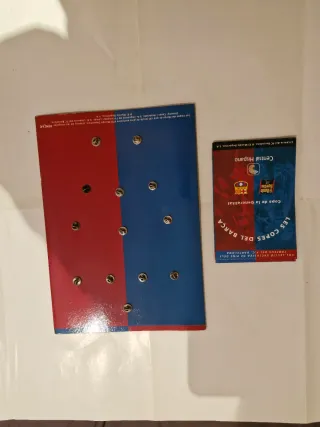 Colección FC Barcelona: Pins, láminas, cromos...