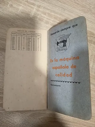 Catálogo Piezas Máquinas Coser Sigma