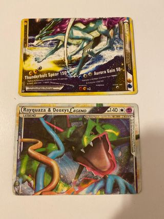 Cartas Pokémon Raikou & Suicune LEGEND