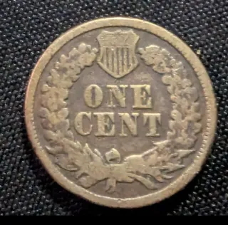 Moneda USA 1 cent 1862 Indian Head