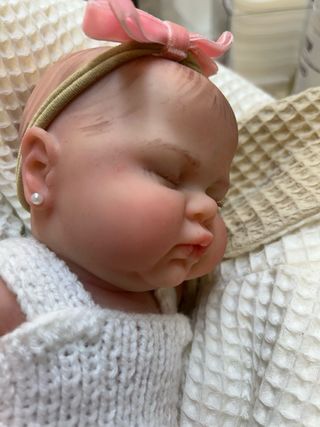 Muñeca Reborn Niña Silicona 33cm