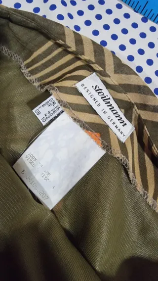 Falda larga estampada Talla M