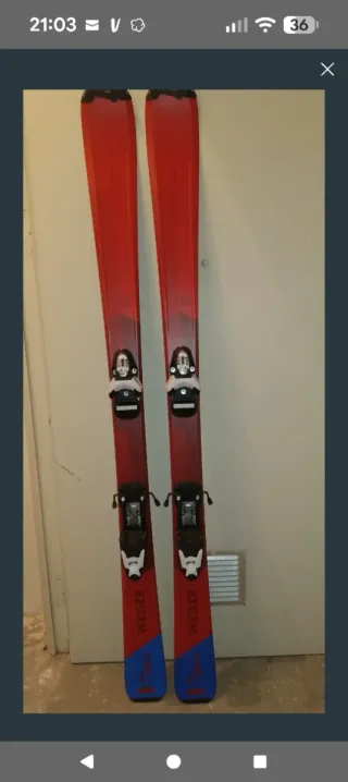 Esquís Wedze niño 130cm