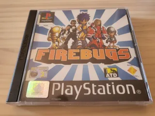 Firebugs PS1 PAL UK - Disco sin usar + Pegatinas