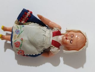 Coppia bambole vintage souvenir