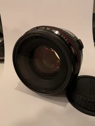 Canon EF 50mm 1.2 L USM Objetivo