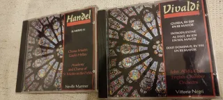 Lote 2 CDs Música Clásica Handel Vivaldi
