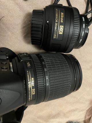 Nikon D3100 + Lentes 18-105 VR y 35mm 1.8G