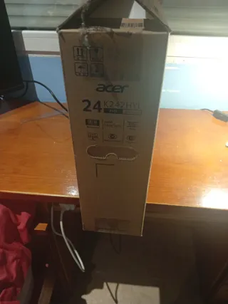 Pantalla Acer 24” K242HYL Full HD – Como nueva