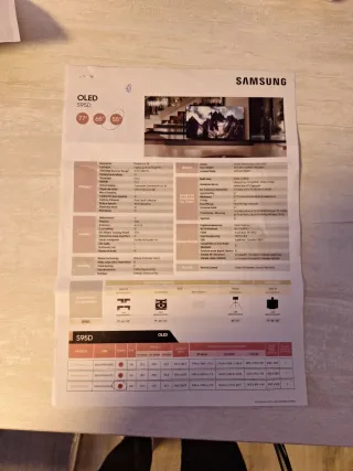 TV Samsung OLED S95D 55...4k,conexión wifi.