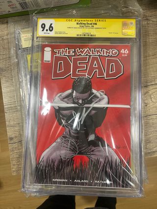 Cómic cgc the walking dead