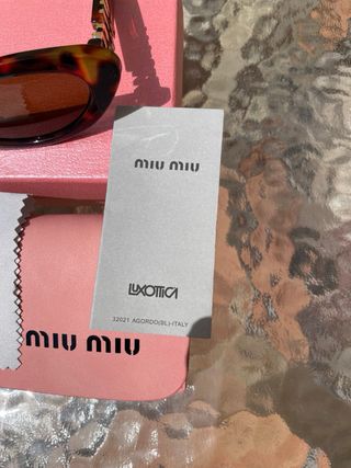Gafas de sol Miu Miu Tortoise