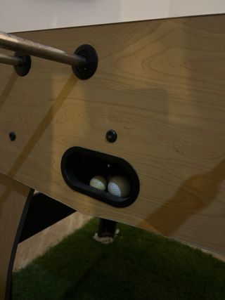 Futbolín de madera