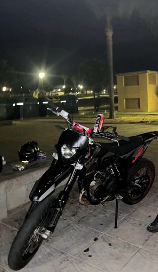 Sherco SM BlackMoon Supermotard Negra