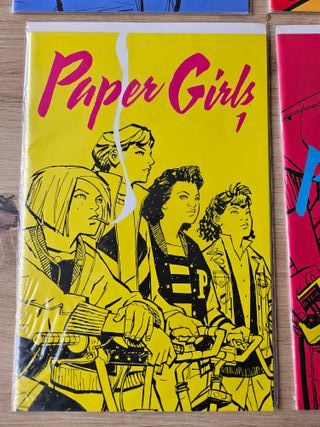Lote Paper Girls grapa cómics americanos Image Com