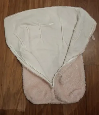 Saco arrullo bebé rosa