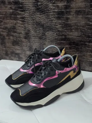 Scarpe Geox Nere e Viola