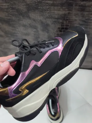 Scarpe Geox Nere e Viola