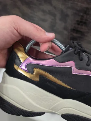 Scarpe Geox Nere e Viola