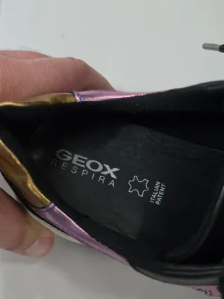 Scarpe Geox Nere e Viola