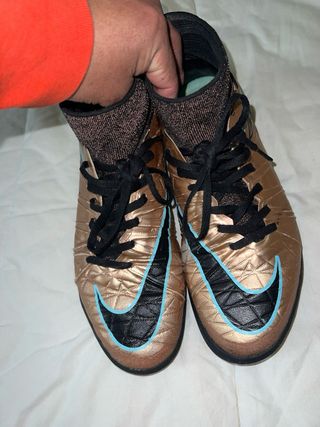 Nike HypervenomX Proximo TF Doradas