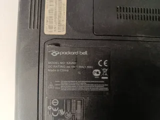 Portátil packard Bell