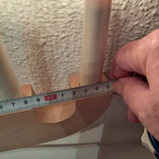 Lámpara Candelabro Madera 7 Luces Ikea