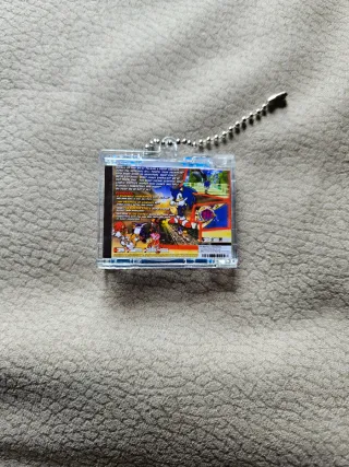 Sonic Adventure dreamcast mini cd NFC portachiavi