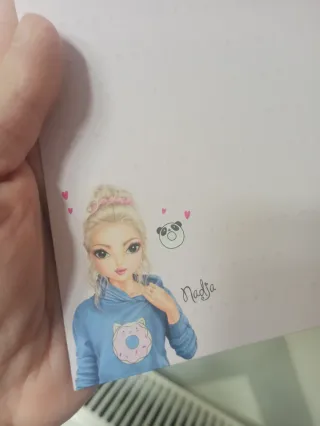 Set de cartas TOP MODEL rosa