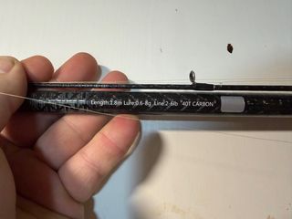 Caña de pescar 1.8m 2-6lb 40T Carbon