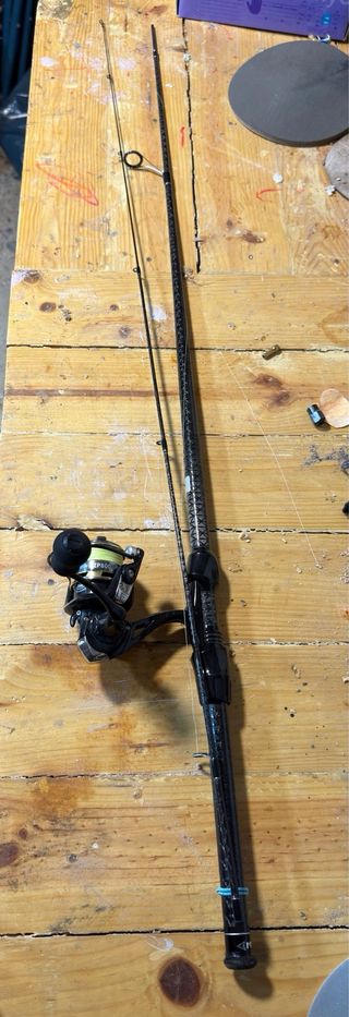 Caña de pescar 1.8m 2-6lb 40T Carbon