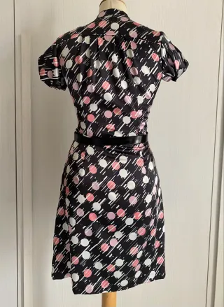 Abito Vintage in raso tg S Miss Sixty