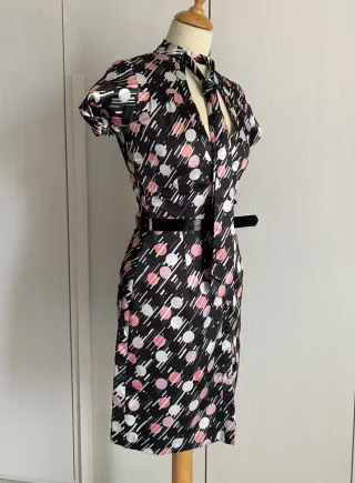 Abito Vintage in raso tg S Miss Sixty