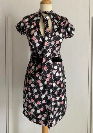 Abito Vintage in raso tg S Miss Sixty