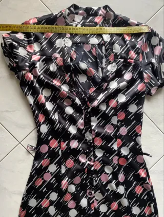 Abito Vintage in raso tg S Miss Sixty