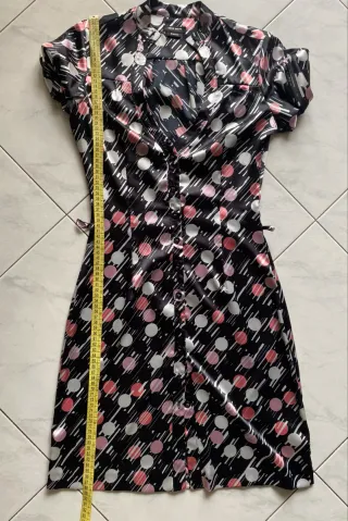 Abito Vintage in raso tg S Miss Sixty