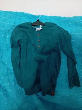 Camiseta manga larga verde