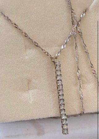 Cadena y Colgante Oro 18k Con 0,75 Ct diamantes Na