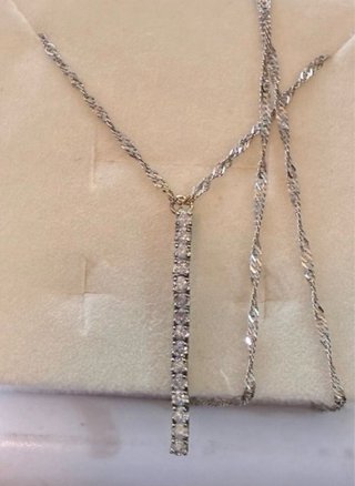 Cadena y Colgante Oro 18k Con 0,75 Ct diamantes Na