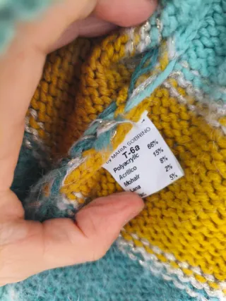 Chaqueta de punto a rayas de la marca La Martinica