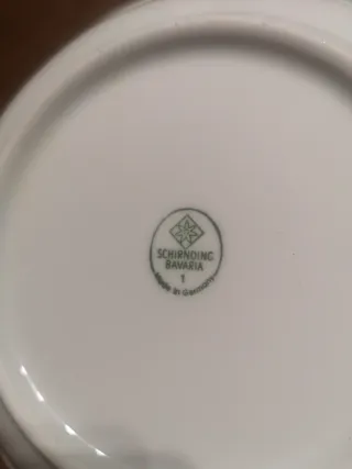 Servizio di piatti più tazze Bavaria 12 persone