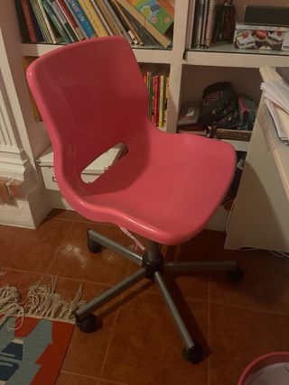 Silla de escritorio infantil rosa