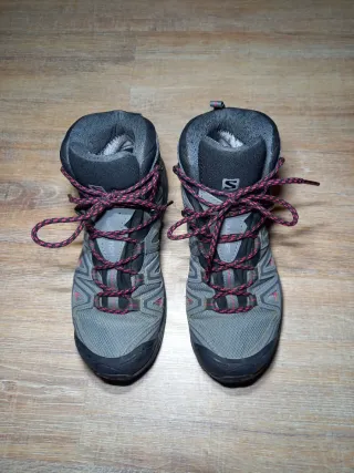 Scarpe trekking Salomon grigie rosa