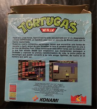 Tortugas Ninja PC Konami Retro