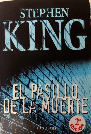 "El pasillo de la muerte". Stephen King.